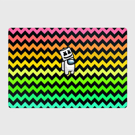 Магнитный плакат 3Х2 с принтом Among Us Marshmello в городе Новоалтайск, Полимерный материал с магнитным слоем | 6 деталей размером 9*9 см | 2021 | among us | impostor | space mafia | sus.puffballs united | амонг ас | амонг единорог | в космосе | импостор | инопланетяне | инопланетянин | маршмелло | новогодний амонг ас | ракета | с новым годом | самозванец