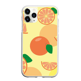 Чехол для iPhone 11 Pro Max матовый с принтом Апельсиновый летний узор в городе Новоалтайск, Силикон |  | апельсин | апельсиновый | летний | оранжевый | паттерн | узор | фруктовый