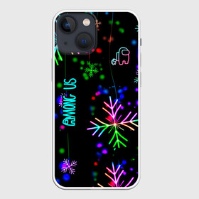 Чехол для iPhone 13 mini с принтом Among Us в городе Новоалтайск,  |  | Тематика изображения на принте: 2021 | among us | impostor | space mafia | sus.puffballs united | амонг ас | амонг единорог | в космосе | гринч | импостор | инопланетяне | инопланетянин | новогодний амонг ас | ракета | с новым годом | самозванец | среди нас