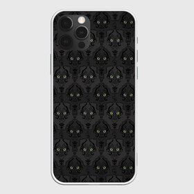 Чехол для iPhone 12 Pro Max с принтом Ночные наблюдатели в городе Новоалтайск, Силикон |  | арт | глаз | глаза | гот | готический | готический рисунок | готическое | монстр | монстры | рисунок | череп