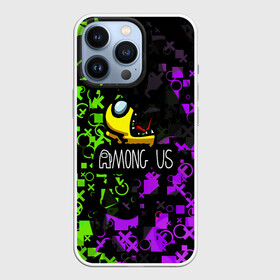 Чехол для iPhone 13 Pro с принтом AMONG US   АМОНГ АС в городе Новоалтайск,  |  | Тематика изображения на принте: impostor | амонг ас | амунг ас | игра | импостер | космонавт | монстр | персонаж | чудовище