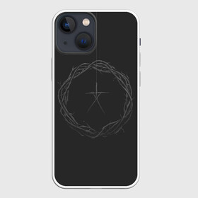 Чехол для iPhone 13 mini с принтом Ведьма из Блэр в городе Новоалтайск,  |  | Тематика изображения на принте: film | move | the blair witch | блэр | ведьма | ведьма из блэр | кино | тотем | ужас | ужасы | фильм