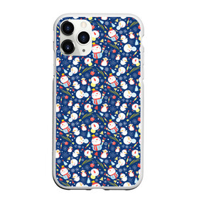 Чехол для iPhone 11 Pro Max матовый с принтом Снеговики в городе Новоалтайск, Силикон |  | christmas | merry christmas | дед мороз | ёлка | елочные шары | игрушки | новый год | подарок | праздник | рождество | с новым годом | санта клаус | снежинки | украшения