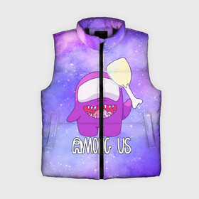 Женский жилет утепленный 3D с принтом AMONG US в городе Новоалтайск,  |  | among us | impostor | амонг ас | игра | космический | космический корабль | космонавт | космос | мем | предатель | среди нас | экшен