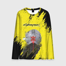 Мужской лонгслив 3D с принтом Cyberpunk 2077 в городе Новоалтайск, 100% полиэстер | длинные рукава, круглый вырез горловины, полуприлегающий силуэт | cd project red | cyberpunk 2077 | keanu reeves | samurai | игра | киану ривз | киберпанк 2077 | самураи