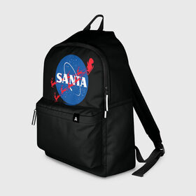 Рюкзак 3D с принтом Santa | Nasa в городе Новоалтайск, 100% полиэстер | лямки с регулируемой длиной, сверху петелька, чтобы рюкзак можно было повесить на вешалку. Основное отделение закрывается на молнию, как и внешний карман. Внутри два дополнительных кармана, один из которых закрывается на молнию. По бокам два дополнительных кармашка | 2021 | 2021 год быка | happy new year | nasa | new year | new year 2021 | santa | бык | год быка | дохлая мышь | качок | крыса | мышцы | мышь | надпись | нато | новый год | новый год 2021 | рога | рождество 2021