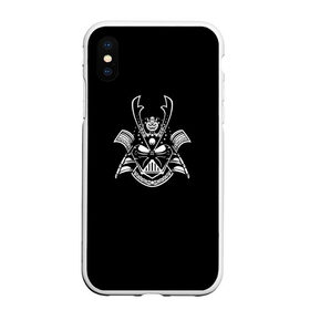 Чехол для iPhone XS Max матовый с принтом Грозный СаМурай в городе Новоалтайск, Силикон | Область печати: задняя сторона чехла, без боковых панелей | ghost of tsushima | грозный | игры | самурай | черный