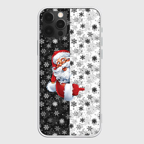 Чехол для iPhone 12 Pro Max с принтом Дед Мороз в городе Новоалтайск, Силикон |  | Тематика изображения на принте: christmas | merry christmas | дед мороз | ёлка | зима | мороз | новый год | подарок | праздник | рождество | с новым годом | санта клаус | снегурочка | снежинки