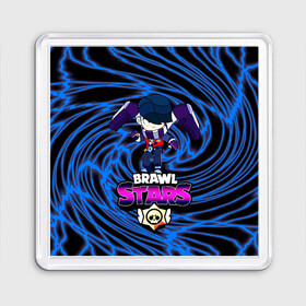 Магнит 55*55 с принтом Brawl Stars/Edgar в городе Новоалтайск, Пластик | Размер: 65*65 мм; Размер печати: 55*55 мм | bibi | brawl stars | crow | edgar | edgar brawl stars | kolett | leon | sandy | spike | sprout | surge | биби | боец | бравл старс | бравлер | вольт | герои | девочкам | детям | колетт | леон | логотипы игр | мальчикам | персонажи игр 