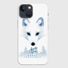 Чехол для iPhone 13 mini с принтом Полярная Лиса в городе Новоалтайск,  |  | 2021 | 21 | 2k21 | 2к21 | chrystmas | fox | marry | new | santa | snow | xmas | year | год | годом | елки | клаус | лес | лис | лиса | лисица | мороз | настроение | новогоднее | новогоднему | новогодний | новый | новым | песец | по