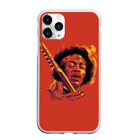 Чехол для iPhone 11 Pro Max матовый с принтом Джимми Хендрикс в городе Новоалтайск, Силикон |  | guitar | jimi hendrix | metall | music | rock | альтернатива | гитара | гитарист | гранж | джимми хендрикс | метал | музло | музыка | рок