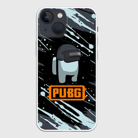 Чехол для iPhone 13 mini с принтом Battle Royale   PUBG. в городе Новоалтайск,  |  | among us | impostor | there is impostor among us | амонг ус | игра | мем | предатель | предатель среди нас | самозванец | среди нас