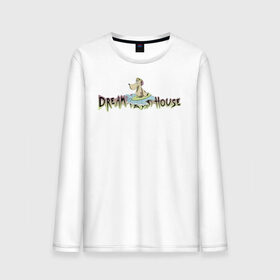 Мужской лонгслив хлопок с принтом Мария Горячева DREAMTEAM HOUSE в городе Новоалтайск, 100% хлопок |  | dreamteam | dreamteamhouse | tiktok | блогер | дримтим | мария горячева | тикток