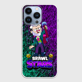 Чехол для iPhone 13 Pro с принтом Brawl Stars Byron в городе Новоалтайск,  |  | Тематика изображения на принте: brawl stars | byron | byron brawl stars | crow | edgar | kolett | leon | sandy | spike | sprout | surge | байрон | биби | боец | бравл старс | бравлер | вольт | герои | девочкам | детям | колетт | леон | логотипы игр | мальчикам | перс