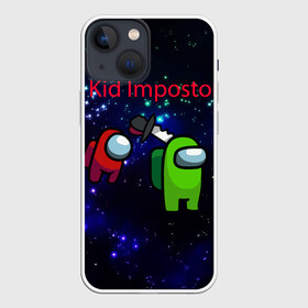 Чехол для iPhone 13 mini с принтом Among us Impostor в городе Новоалтайск,  |  | among | among us | among us impostor | among us lime | among us lime+ kid lime | among us red+ kid red | among us предатель | imposter | амонг | амонг ас | амонг ас предатель | игра про космос | космос | предатель
