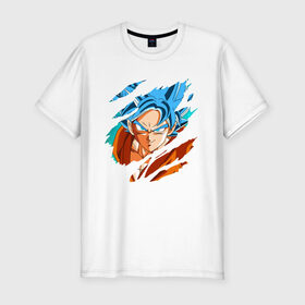 Мужская футболка хлопок Slim с принтом Dragon Ball в городе Новоалтайск, 92% хлопок, 8% лайкра | приталенный силуэт, круглый вырез ворота, длина до линии бедра, короткий рукав | anime | dragon ball | dragon ball super | dragon ball z | dragonball | gohan | goku | manga | vegeta | аниме | вегета | гоку | гохан | драгонболл | драконий жемчуг | жемчуг дракона | манга | сон гоку