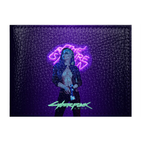 Обложка для студенческого билета с принтом Cyberpunk 2077 V в городе Новоалтайск, натуральная кожа | Размер: 11*8 см; Печать на всей внешней стороне | Тематика изображения на принте: ceberpunk | v | андроид | антропоморф | герой | главный | киберпанк | киборг | персонаж | робот