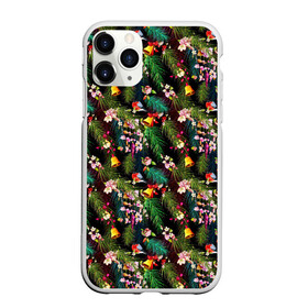 Чехол для iPhone 11 Pro Max матовый с принтом Новогодняя Ёлка в городе Новоалтайск, Силикон |  | christmas | merry christmas | santa claus | дед мороз | ёлка | елочные шары | игрушки | новый год | подарки | праздник | с новым годом | санта клаус | снегурочка | украшения