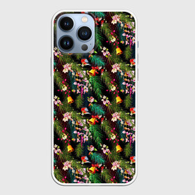 Чехол для iPhone 13 Pro Max с принтом Новогодняя Ёлка в городе Новоалтайск,  |  | Тематика изображения на принте: christmas | merry christmas | santa claus | дед мороз | ёлка | елочные шары | игрушки | новый год | подарки | праздник | с новым годом | санта клаус | снегурочка | украшения