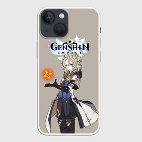Чехол для iPhone 13 mini с принтом Genshin impact Альбедо в городе Новоалтайск,  |  | albedo | anime | game | genshin impact | kawaii | logo | алхимик | алхимик альбедо | альбедо | аниме парень | воин | геншин импакт | детям | игры аниме | кавайный | логотипы игр | магия | персонажи игр | рыцарь | фэнтези