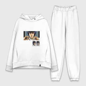 Женский костюм хлопок Oversize с принтом Sticky Fingers Bauno в городе Новоалтайск,  |  | jojo log | jojo no kimyou na bouken | jojos bizarre adventure | невероятное приключение джоджо