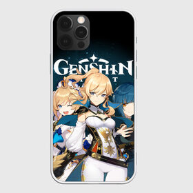 Чехол для iPhone 12 Pro Max с принтом GENSHIN IMPACT в городе Новоалтайск, Силикон |  | Тематика изображения на принте: barbara | genshin impact | jean | xingqiu | барбара | геншин импакт | джинн | игры | персонажи | син цю