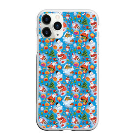 Чехол для iPhone 11 Pro Max матовый с принтом Новый Год в городе Новоалтайск, Силикон |  | christmas | merry christmas | дед мороз | ёлка | елочные шары | игрушки | новый год | подарок | праздник | рождество | с новым годом | санта клаус | снежинки | украшения