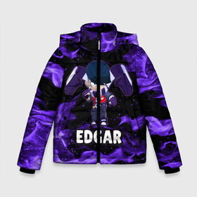 Зимняя куртка для мальчиков 3D с принтом BRAWL STARS EDGAR в городе Новоалтайск, ткань верха — 100% полиэстер; подклад — 100% полиэстер, утеплитель — 100% полиэстер | длина ниже бедра, удлиненная спинка, воротник стойка и отстегивающийся капюшон. Есть боковые карманы с листочкой на кнопках, утяжки по низу изделия и внутренний карман на молнии. 

Предусмотрены светоотражающий принт на спинке, радужный светоотражающий элемент на пуллере молнии и на резинке для утяжки | 8 bit | 8 бит | brawl | brawl stars | crow | edgar | leon | stars | бравл | бравл старс | браво старс | едгар | игра | компьютерная | леон | огонь | онлайн | старс | эдгар