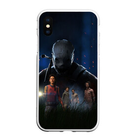 Чехол для iPhone XS Max матовый с принтом Dead by daylight в городе Новоалтайск, Силикон | Область печати: задняя сторона чехла, без боковых панелей | claudette | dbd | dwight | jake | meg | trapper | дбд | джейк | капкан | капканщик | клодет | мэг | охотник