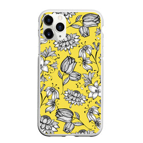 Чехол для iPhone 11 Pro Max матовый с принтом Illuminating Flowers в городе Новоалтайск, Силикон |  | 2021 | винтаж | природа | ретро | цвет года | цветы