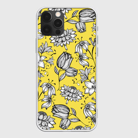 Чехол для iPhone 12 Pro Max с принтом Illuminating Flowers в городе Новоалтайск, Силикон |  | Тематика изображения на принте: 2021 | винтаж | природа | ретро | цвет года | цветы