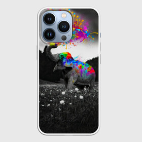 Чехол для iPhone 13 Pro с принтом Слон в городе Новоалтайск,  |  | Тематика изображения на принте: 2021 | бабочка | бренд | брызги красок | животное | зверь | кот | котик | краска | красота | лев | лиса | мем | модно | новогодняя | одуванчик | природа | рождество | с новым годом | сказка | слон | слоник
