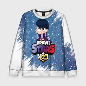Детский свитшот 3D с принтом Brawl Stars Edgar в городе Новоалтайск, 100% полиэстер | свободная посадка, прямой крой, мягкая тканевая резинка на рукавах и понизу свитшота | 2020 | 2021 | brawl | byron | edgar | leon | new | snow | stars | winter | year | байрон | бравл | браво | год | зима | леон | лион | новые | новый | персонаж | персонажи | снег | страс | эдгар