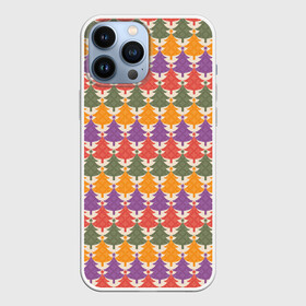 Чехол для iPhone 13 Pro Max с принтом Ёлочки в городе Новоалтайск,  |  | Тематика изображения на принте: christmas | merry christmas | santa claus | дед мороз | ёлка | елочные шары | игрушки | новый год | подарки | праздник | с новым годом | санта клаус | снегурочка | украшения