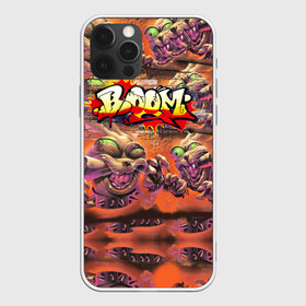 Чехол для iPhone 12 Pro Max с принтом Граффити BOOM в городе Новоалтайск, Силикон |  | Тематика изображения на принте: высказывание | граффити | детская | идея | манера | мемы | монстры | разные | рисунок | символ