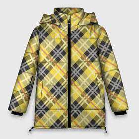 Женская зимняя куртка 3D с принтом Ultimate Tartan в городе Новоалтайск, верх — 100% полиэстер; подкладка — 100% полиэстер; утеплитель — 100% полиэстер | длина ниже бедра, силуэт Оверсайз. Есть воротник-стойка, отстегивающийся капюшон и ветрозащитная планка. 

Боковые карманы с листочкой на кнопках и внутренний карман на молнии | 2021 | pantone | клетка | орнамент | тартан | узор | цвет года | шотландка
