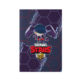 Обложка для паспорта матовая кожа с принтом Brawl Stars EDGAR в городе Новоалтайск, натуральная матовая кожа | размер 19,3 х 13,7 см; прозрачные пластиковые крепления | Тематика изображения на принте: 8 bit | brawl | carl | colt | crow | darryl | dinamike | edgar | game | leon | piper | poco | sandy | spike | stars | surge | бравл | бравлер | бравлеры | ворон | игра | леон | персонаж | спайк | старз | старс | эдгар