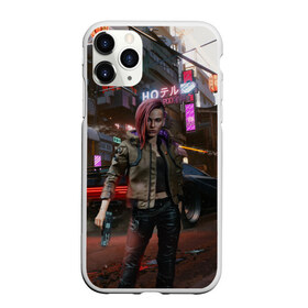 Чехол для iPhone 11 Pro Max матовый с принтом Cyberpunk 2077 в городе Новоалтайск, Силикон |  | Тематика изображения на принте: 2077 | action | cyberpunk | cyberpunk 2077 | rpg | игра | киберпанк | найт сити | рпг
