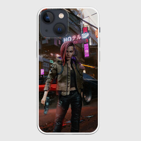 Чехол для iPhone 13 mini с принтом Cyberpunk 2077 в городе Новоалтайск,  |  | 2077 | action | cyberpunk | cyberpunk 2077 | rpg | игра | киберпанк | найт сити | рпг
