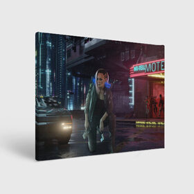 Холст прямоугольный с принтом Cyberpunk 2077 в городе Новоалтайск, 100% ПВХ |  | 2077 | action | cyberpunk | cyberpunk 2077 | rpg | игра | киберпанк | найт сити | рпг