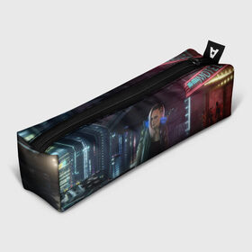 Пенал 3D с принтом Cyberpunk 2077 в городе Новоалтайск, 100% полиэстер | плотная ткань, застежка на молнии | 2077 | action | cyberpunk | cyberpunk 2077 | rpg | игра | киберпанк | найт сити | рпг