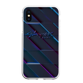 Чехол для iPhone XS Max матовый с принтом Cyberpunk 2077 в городе Новоалтайск, Силикон | Область печати: задняя сторона чехла, без боковых панелей | 2077 | action | cyberpunk | cyberpunk 2077 | rpg | игра | киберпанк | найт сити | рпг
