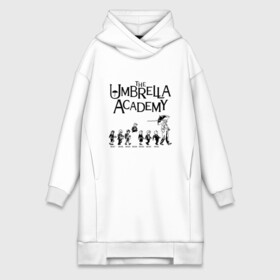 Платье-худи хлопок с принтом АКАДЕМИЯ АМБРЕЛЛА в городе Новоалтайск,  |  | netflix | the umbrella academy | академия амбрелла | вампир академия | лютер. | сериал нетфликс | элен пейдж