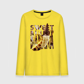 Мужской лонгслив хлопок с принтом Sweet banana в городе Новоалтайск, 100% хлопок |  | new year. | sweet banana | банан | грифель | джем | зверь | иголки | карандаш | кольцо | леопард | леопардовый | нг | новый год | овощ | ожерелья | подарок | прздник | принадлежность | сладкий банан | украшения