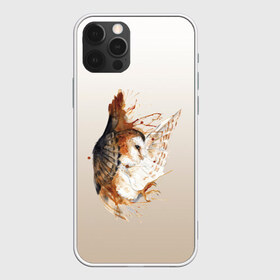 Чехол для iPhone 12 Pro Max с принтом летящая сова рисунок в городе Новоалтайск, Силикон |  | акварель | акварельный | арт | брызги | градиент | животные | звери | краска | крылья | момент | полет | потеки | рисунок | скетч | сова | филин