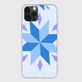 Чехол для iPhone 12 Pro Max с принтом Снежинка в городе Новоалтайск, Силикон |  | Тематика изображения на принте: 