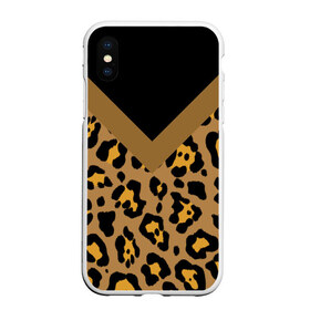 Чехол для iPhone XS Max матовый с принтом Дикий принт в городе Новоалтайск, Силикон | Область печати: задняя сторона чехла, без боковых панелей | Тематика изображения на принте: большие кошки | дикая кошка | дикий | дикий кот | леопард | пятнистый | хищные коты | хищный