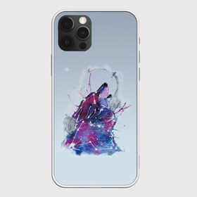 Чехол для iPhone 12 Pro Max с принтом созвездие волк в городе Новоалтайск, Силикон |  | Тематика изображения на принте: вой | волк | волчица | звезды | луна | небо | ночь | образ | пес | созвездие