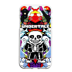 Чехол для iPhone XS Max матовый с принтом UNDERTALE в городе Новоалтайск, Силикон | Область печати: задняя сторона чехла, без боковых панелей | undertale | андертейл | игра андертейл | игра. | русский андертейл | тоби фокс