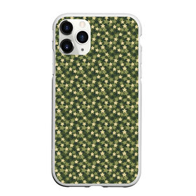Чехол для iPhone 11 Pro Max матовый с принтом Камуфляж Звездочки в городе Новоалтайск, Силикон |  | Тематика изображения на принте: 23 февраля | армия | военная | зелень | камуфляж | листья | маскировка | паттерн | солдат | текстуры